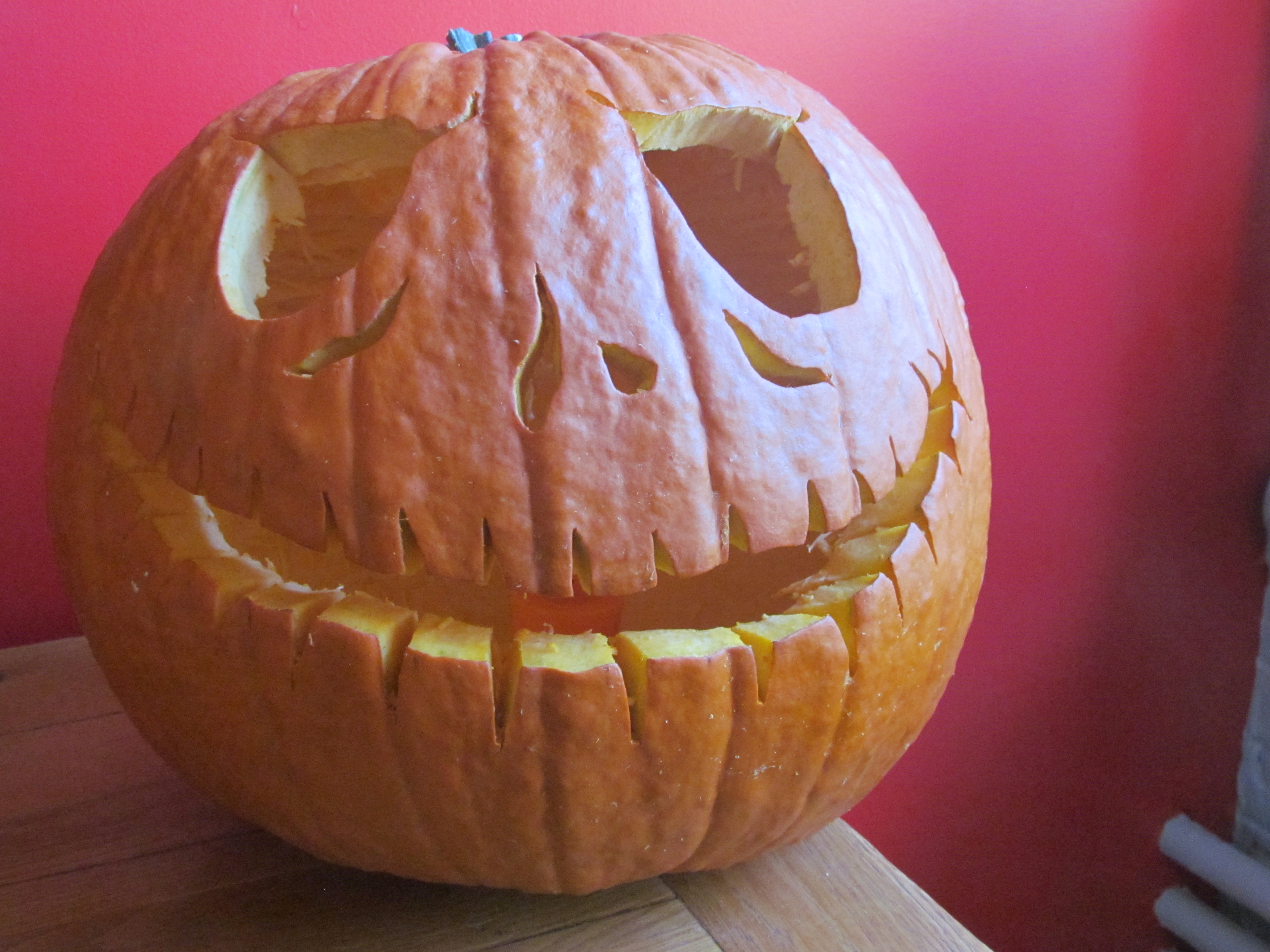I'm a purist and went for the more traditional pumpkin.