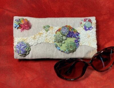 The Perfect Gift - A DIY Glasses/Multifunctional Embroidered, Lined Case