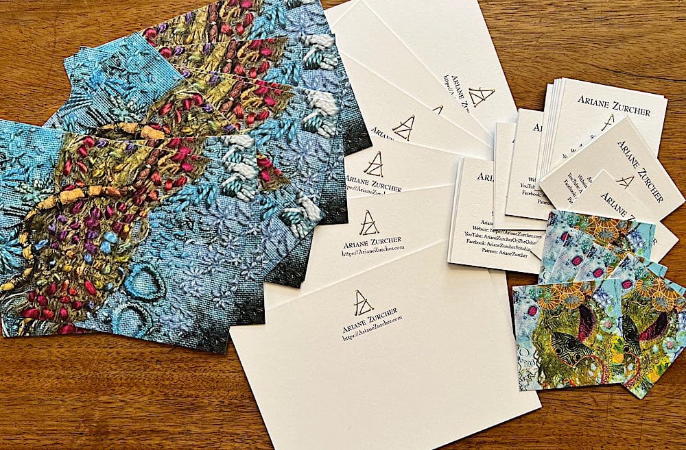 New Business Cards, New Stitch Along & An Artist’s Residency
